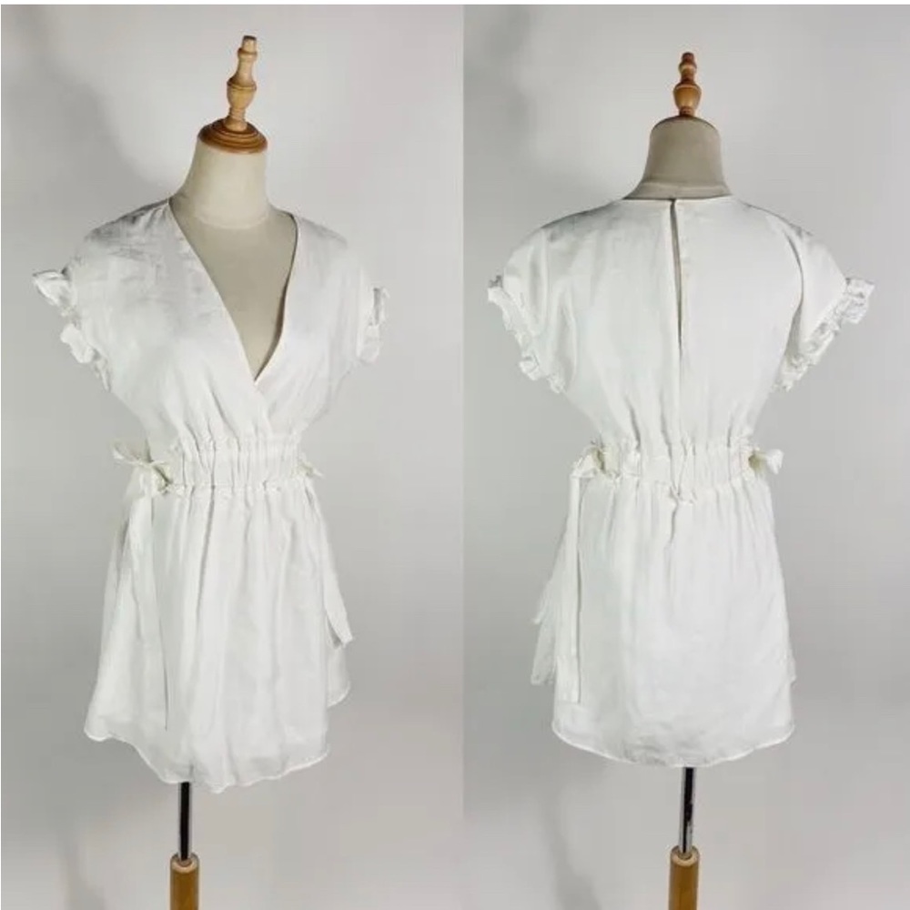 White Zara dress